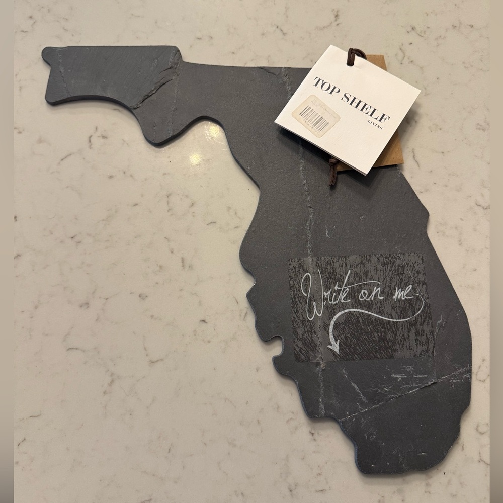 Slate Florida Cheese Charcuterie Board